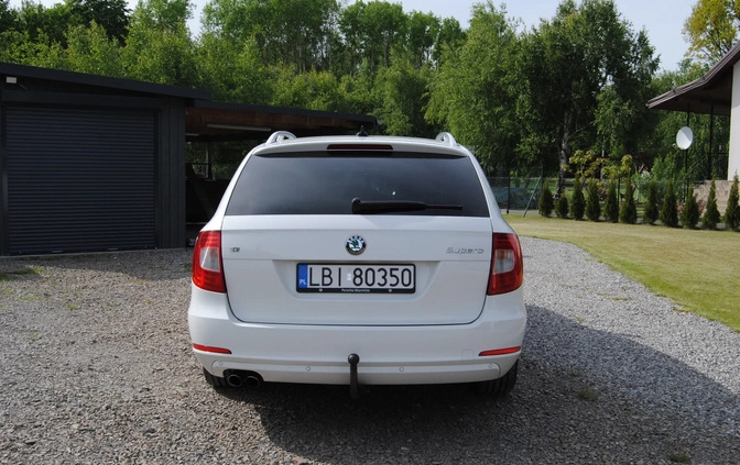 Skoda Superb cena 38500 przebieg: 271616, rok produkcji 2013 z Człopa małe 29